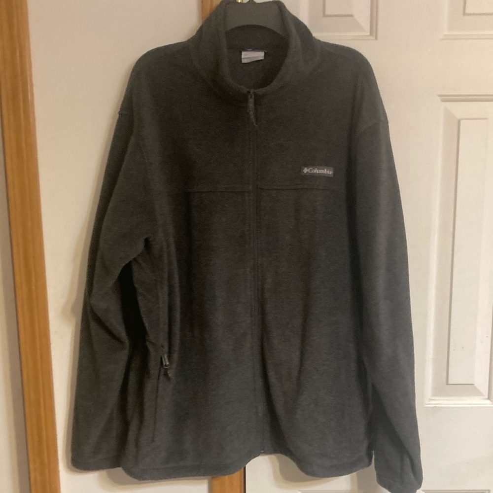 Columbia fleece zip up jacket